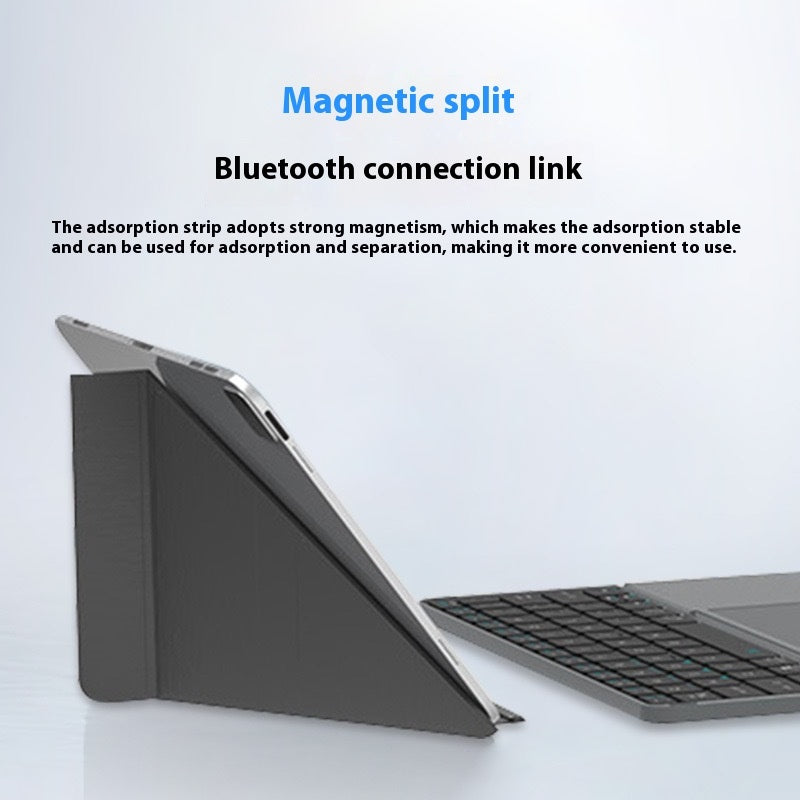 Wireless Bluetooth Folding Keyboard Phablet With Keyboard